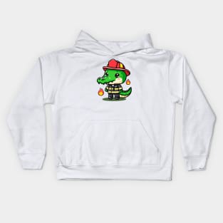 Cute Crocodile Kids Hoodie